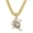 Gold, variant on Fyp Iced Out Pendant Necklace Hiphop Chains For Men,Teens Jewelry Cuban Link Chain Miami Chains Young Blood,19.7'