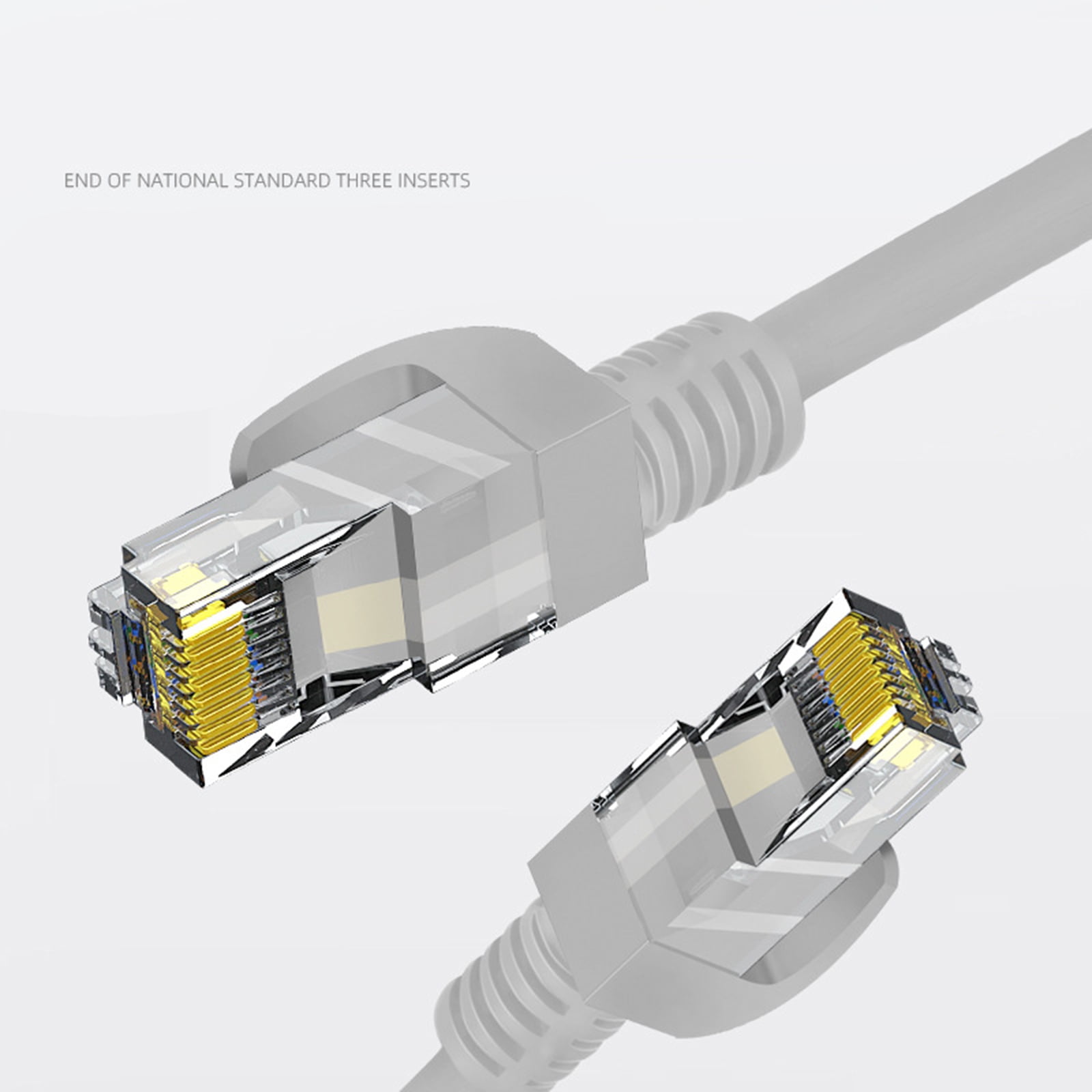 Reliability RJ45 Networking Cable Cat6 Ethernet Patches Cable for Gaming and Office Equipment Connection 1000Mbps Speed