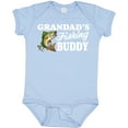 thumbnail image 3 of Inktastic Grandad's Fishing Buddy with White Text Boys Baby Bodysuit, 3 of 5