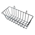 thumbnail image 3 of GROWTH TANK Hanging Wall Basket Metal Organizer Rectangular Wire Shelf Floating Wall Storage Black, 3 of 9