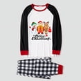 thumbnail image 2 of Pijamas familiares a juego de Navidad, diseño exclusivo de Papá Noel y muñeco de nieve, caja de regalo de Feliz Navidad, conjunto de pijamas azules, 2 of 3