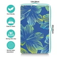 thumbnail image 3 of Vibrant Tropical Floral Dog Food Mat Featuring Monstera Leaf and Hawaiian Print Designs – Absorbent, Waterproof Pet Feeding Mat for Exotic and Boho Style, 3 of 4