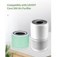 thumbnail image 5 of 3 in 1 Ture HEPA Filter Replacement for Levoit Core 300 Air Purifier, 2 Pack, 5 of 9