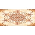 thumbnail image 4 of Vintage Piggy Bank, Ornamental Abstract Floral Pattern Swirled Damask Flower Baroque Illustration, Ceramic Coin Bank Money Box for Cash Saving, 3.6" X 3.2", Redwood Peach, by Ambesonne, 4 of 4