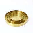 thumbnail image 1 of Bandeja de metal de acero inoxidable, placa de almacenamiento redonda, adornos, accesorios para el hogar, placa de disco, 1 of 5