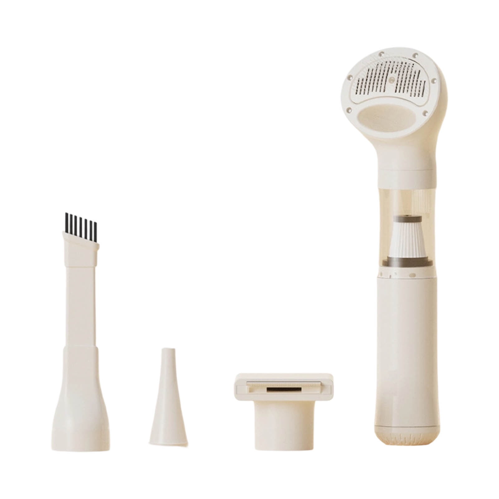 LLDYYDS Cordless Handheld Pet Car Vacuum Cleaner with 4 Nozzle Attachments Portable Rechargeable Mini Vacuum for Pet Hair Car Interior One Size