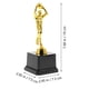 thumbnail image 5 of Trofeos de Baloncesto Figura de Baloncesto de Plástico Trofeo Ideal para Torneos Competiciones (Dorado), 5 of 6
