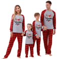 thumbnail image 4 of 2023 Pyjamas de Noël Imprimé Famille Pyjamas de Bébé en Coton Biologique Pyjamas de Noël pour Filles, 4 of 4
