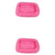 thumbnail image 1 of Billuyoard Tapete de algodón Teddy Bomei de tela - Perrera para mascotas de felpa de cristal Protección contra el frío y el calor Suministros Rosa roja (pelo largo) M-54X40CM 2piezas, 1 of 6