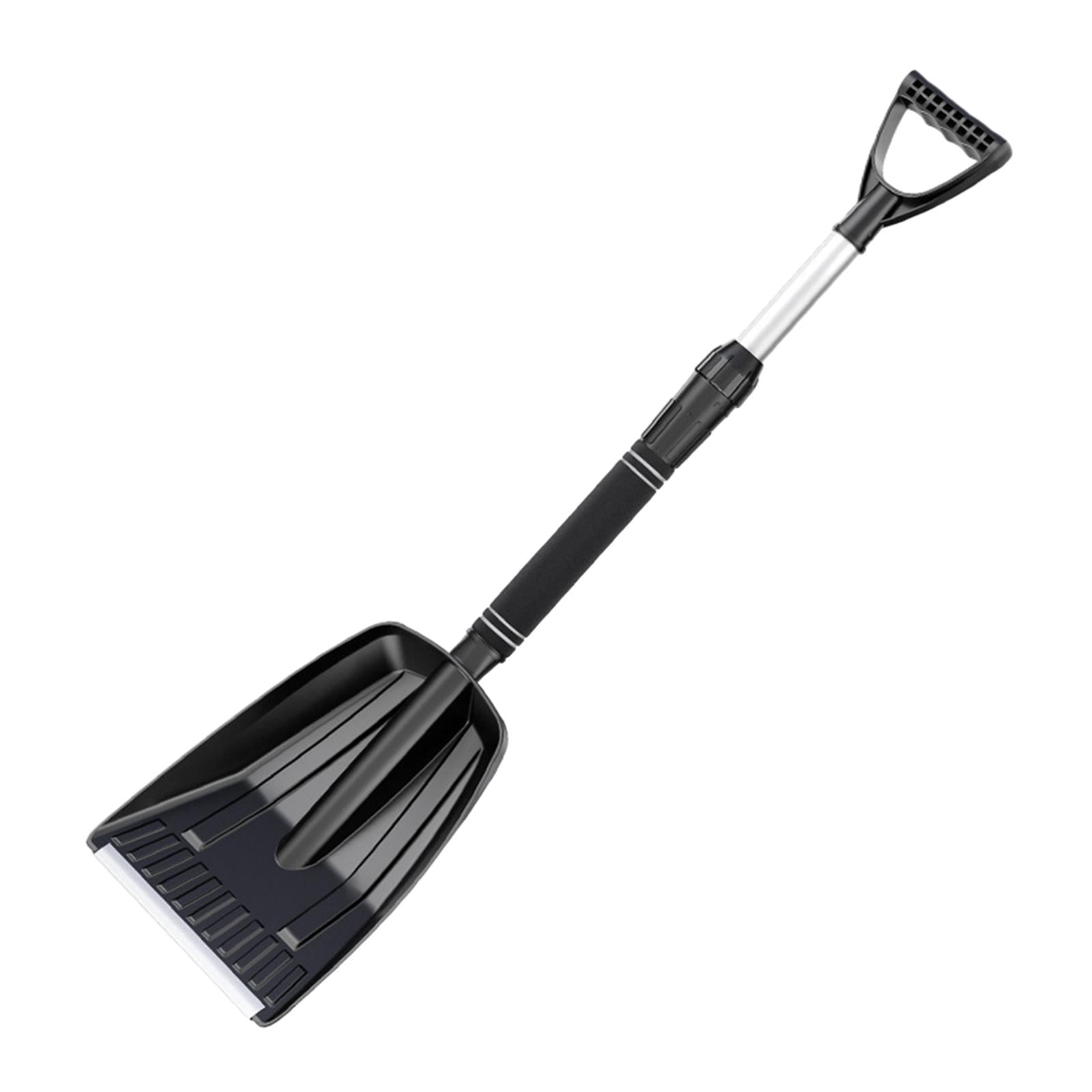 Ximing Car Snow Shovel Portable Retractable Snow Shovel For Trucks Car Outdoor Black Before Telescopic 71cmx21.5cm