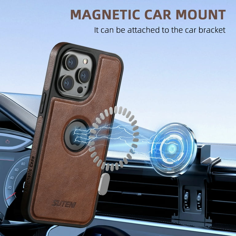 Wallet Case for iPhone 16, Compatible with MagSafe Magnetic