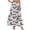 #Red 1, variant on Vynhevius Women Halloween Print Skirt Elastic Waist A-line Flowy Party Maxi