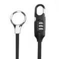 thumbnail image 1 of ANGGREK Bicycle Combination Lock,Bicycle Combination Lock Anti‑theft Security Helmet Lock Portable PVC Wrapped Steel Cable,Bike Helmet Lock, 1 of 8