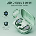 thumbnail image 3 of Auriculares inalámbricos occiam T17 Bluetooth 48H Play Back Green, 3 of 6