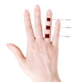 thumbnail image 6 of ANGARA Lab Grown Square Cut Ruby Solitaire Ring with Milgrain Detailing for Women in 14K White Gold (Size-10mm) | July Birthstone Jewelry for Her | Lab-Grown Ruby Engagement Rings, 6 of 8