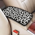 thumbnail image 3 of Car Handrails Box Pad 12.6 X 7.5 In Waterproof Non-Slip Wear-Resisting Durable Breathable Strong Tensile And Tensile Stretch Black White Cow Print, 3 of 7