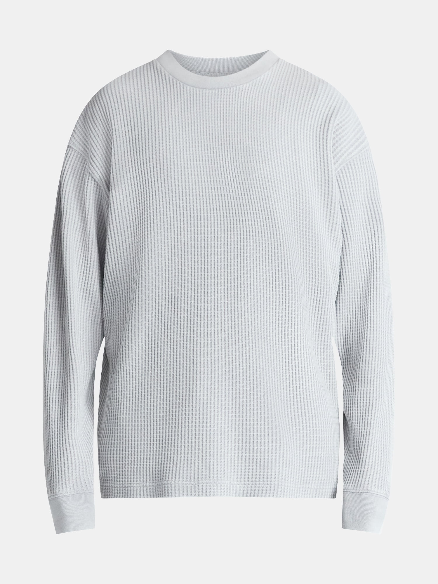 No Boundaries Thermal Tee with Long Sleeves, Men's & Big Men's