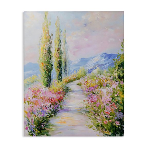 Stupell Industries Transitional A Walk With Wildflowers Canvas Art, 16 x 20, by Creative Studio