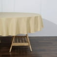 thumbnail image 4 of Balsa Circle Christmas Holidays 6 Pieces 90" Champagne Round Polyester Tablecloths Linen, 4 of 8