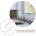 thumbnail image 3 of yuehuaidai Splashproof Sink Guard for Kitchen and Bathroom Easy Install Countertop Backsplash Protector for Sinks and Bathtubs, 3 of 8
