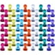 thumbnail image 1 of Imanes de clavija Rawiri 63 piezas: blanco D11*17 [imán fuerte] + azul D11*17 [imán fuerte] + amarillo D11*17 [imán fuerte] + naranja D11*17 [imán fuerte] + verde D11*17 [imán fuerte] + morado D11*17, 1 of 3