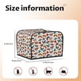 thumbnail image 5 of Fotbe Colorful Butterfly for Four Slice Toaster Cover, Fingerprint Protector, Super Soft Appliance Cover And Dust Cover,Bread Dust Cover & Fingerprint Protection, 5 of 7