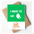 thumbnail image 1 of Eat Pancake Desire Life Art Deco Fashion Thank You Cards Envelopes Blank Note, 1 of 3