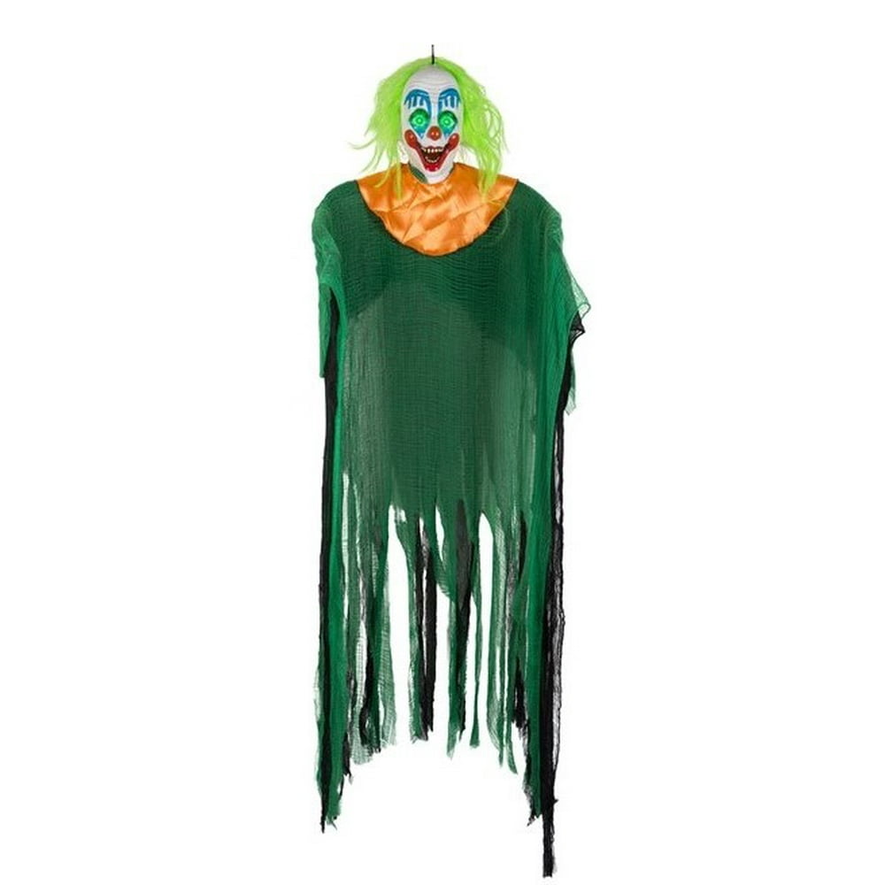 Way to Celebrate Halloween Multicolor Hanging Clown Decoration (7 in