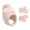 Pink, variant on Two Piece Winter Solid Color Warm Children'S Hat And Gloves Tartan Plaid Hat Cold Hat Hat Women's Hats Mens Winter Hats Winter Toboggan Men Warmest Hats Men Winter Trappers with Strap Hat for Men