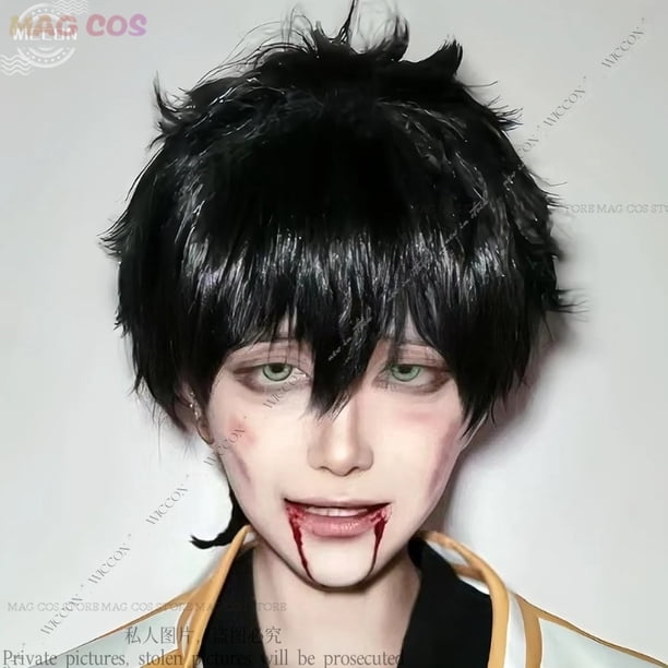 Jou Togame Chouji Tomiyama Anime WIND BREAKER Cosplay disfraz peluca gafas chaqueta uniforme impreso abrigo Jo Togame Halloween