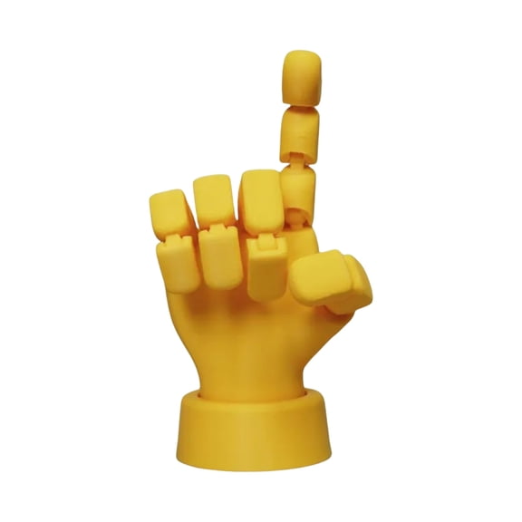 PatungKu Moveable Fingers Manikin Hand Figure Artist Drawing Hand Model for Painting