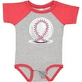 thumbnail image 3 of Inktastic Pink Breast Cancer Ribbon Baseball Boys or Girls Baby Bodysuit, 3 of 5