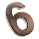 thumbnail image 4 of Número de licencia de hotel vintage, etiqueta de dígitos de dirección de puerta, licencia de muestra 0-9 Número 6, 4 of 7