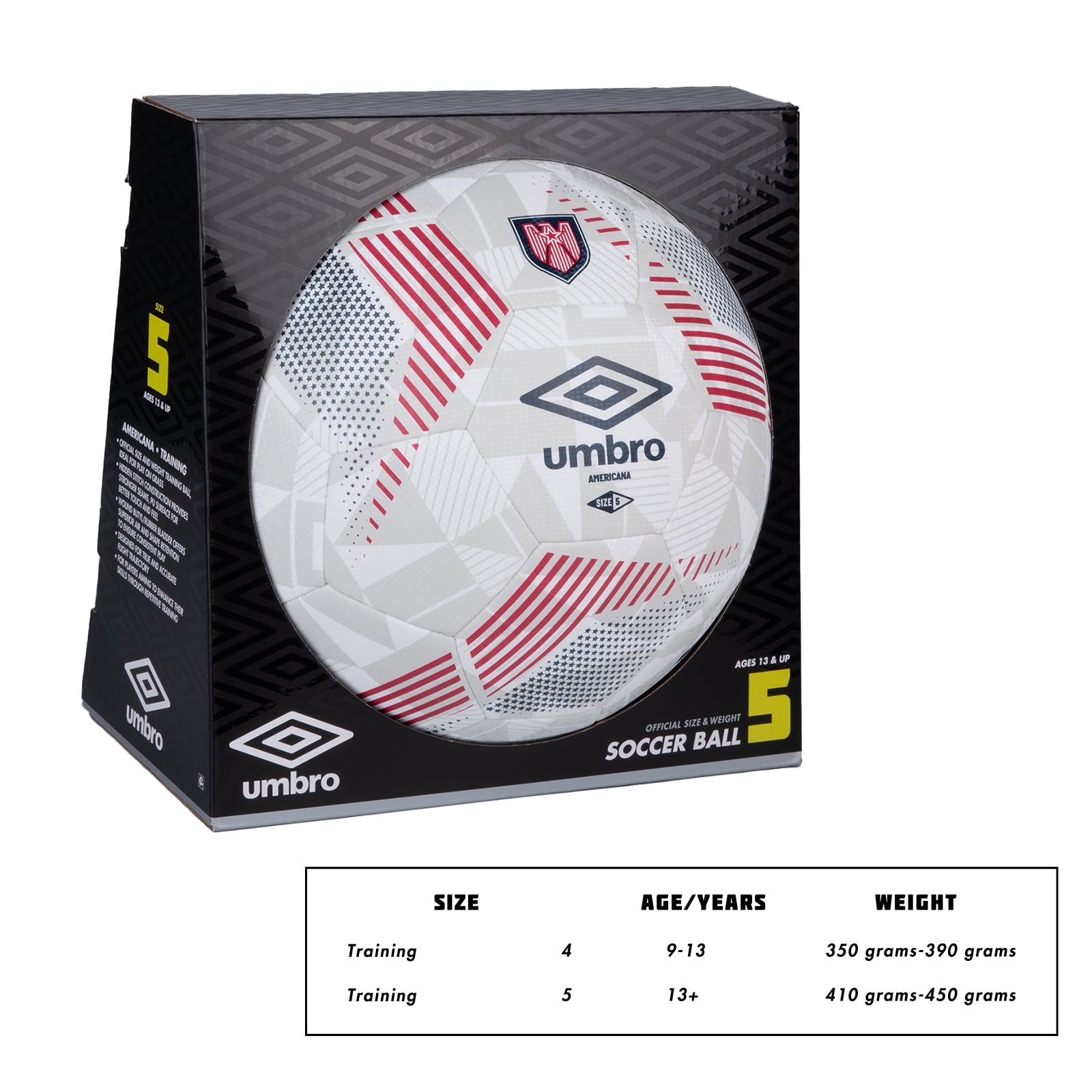 Umbro Americana Size 5 Soccer Ball