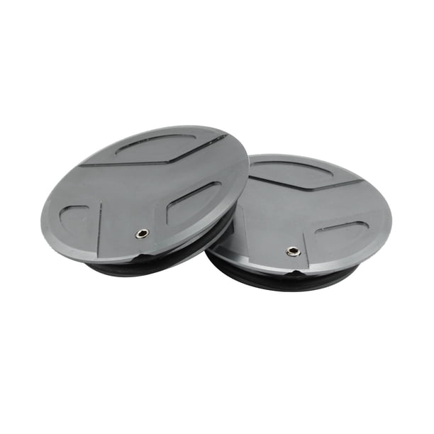 2 tapas decorativas para orificios de marco para motocicletas R1200GS LC 2014-2018 Silve