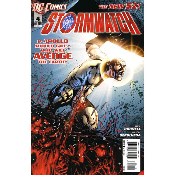 StormWatch (3rd Series) #4 VF ; DC Comic Book