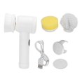 thumbnail image 1 of Electric Spin Scrubber DC5V Cordless Cleaning Brush Set with 3 Brush Heads for Bathroom Kitchen, 1 of 5