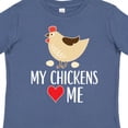 thumbnail image 4 of Inktastic My Chickens Love Me Boys or Girls Toddler T-Shirt, 4 of 5