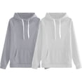 thumbnail image 1 of Chandail à Capuchon pour Femmes, Comdrip Chandail à Capuchon pour Femmes d'Automne et d'Hiver, Mode, Grande Taille, Chandails à Capuchon pour Femmes Gris TG, 1 of 4
