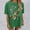Green, variant on Graphic Tennis Tees for Women's T-Shirts Oversized Graphic Tee for Casual Everyday Wear Top with Print Comfortable Fit Green S