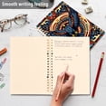 thumbnail image 4 of FORMRS 1-Subject Spiral Notebook 8" x 5" College Ruled 60 Refillable Sheet A5 Hard Cover, 2 Pack, Blue Geometric Eagle, 4 of 7