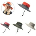 thumbnail image 4 of ROZYARD Drawstring Bucket Hat Sun Hat Fishing Hiking Hat Sunproof Unisex Sunshade, 4 of 17
