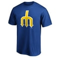 thumbnail image 2 of Men's Royal Seattle Mariners Cooperstown Collection Forbes Team Logo T-Shirt, 2 of 3