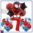 thumbnail image 5 of Nuevos suministros para decoración de fiesta de cumpleaños de Spidey y sus increíbles amigos Globos de Spidey Servilletas de papel Vasos Platos Baby Shower Niños, 5 of 5