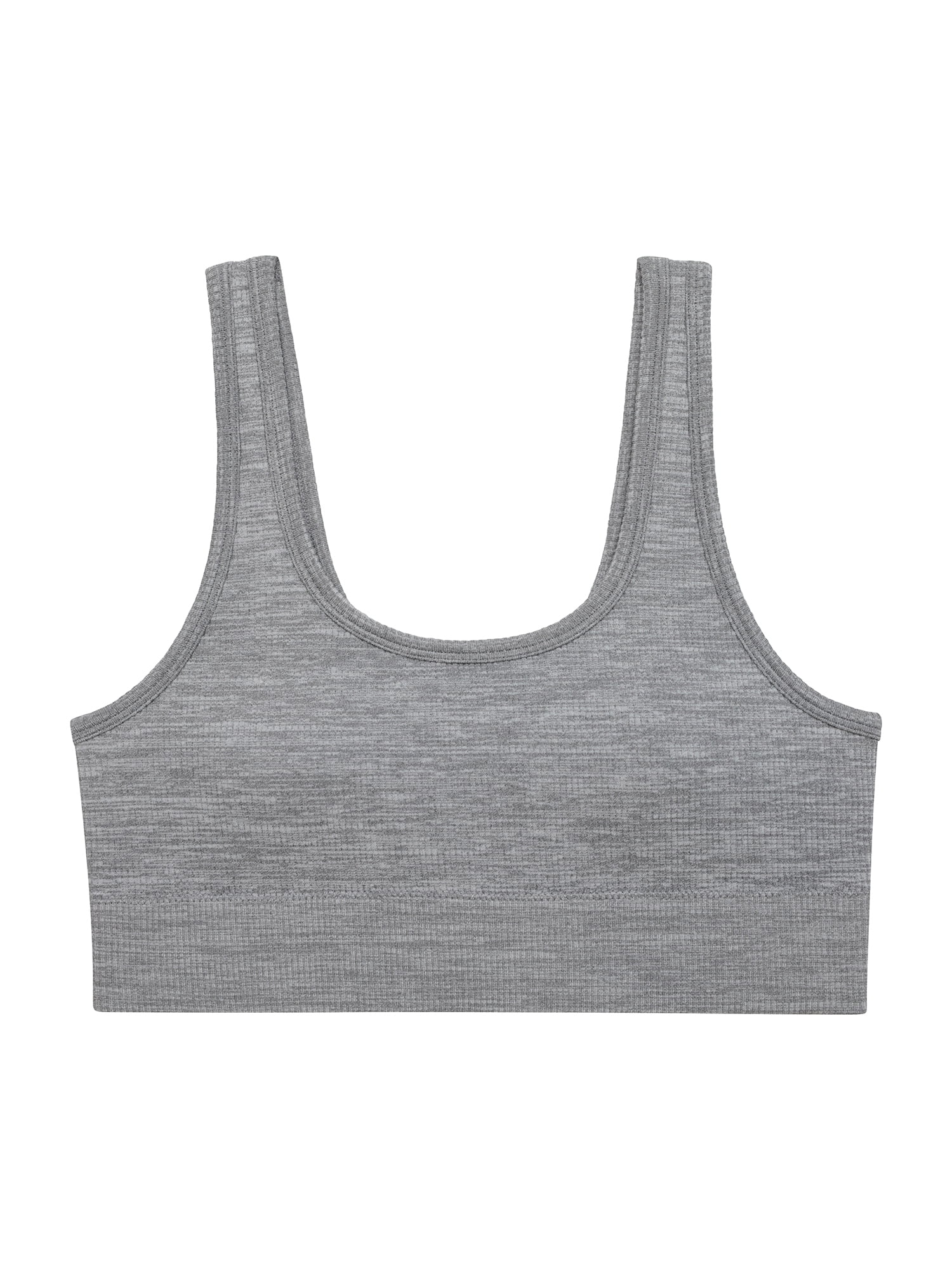 No Boundaries Women's Double Scoop Seamless Bra, Sizes XS-XXXL