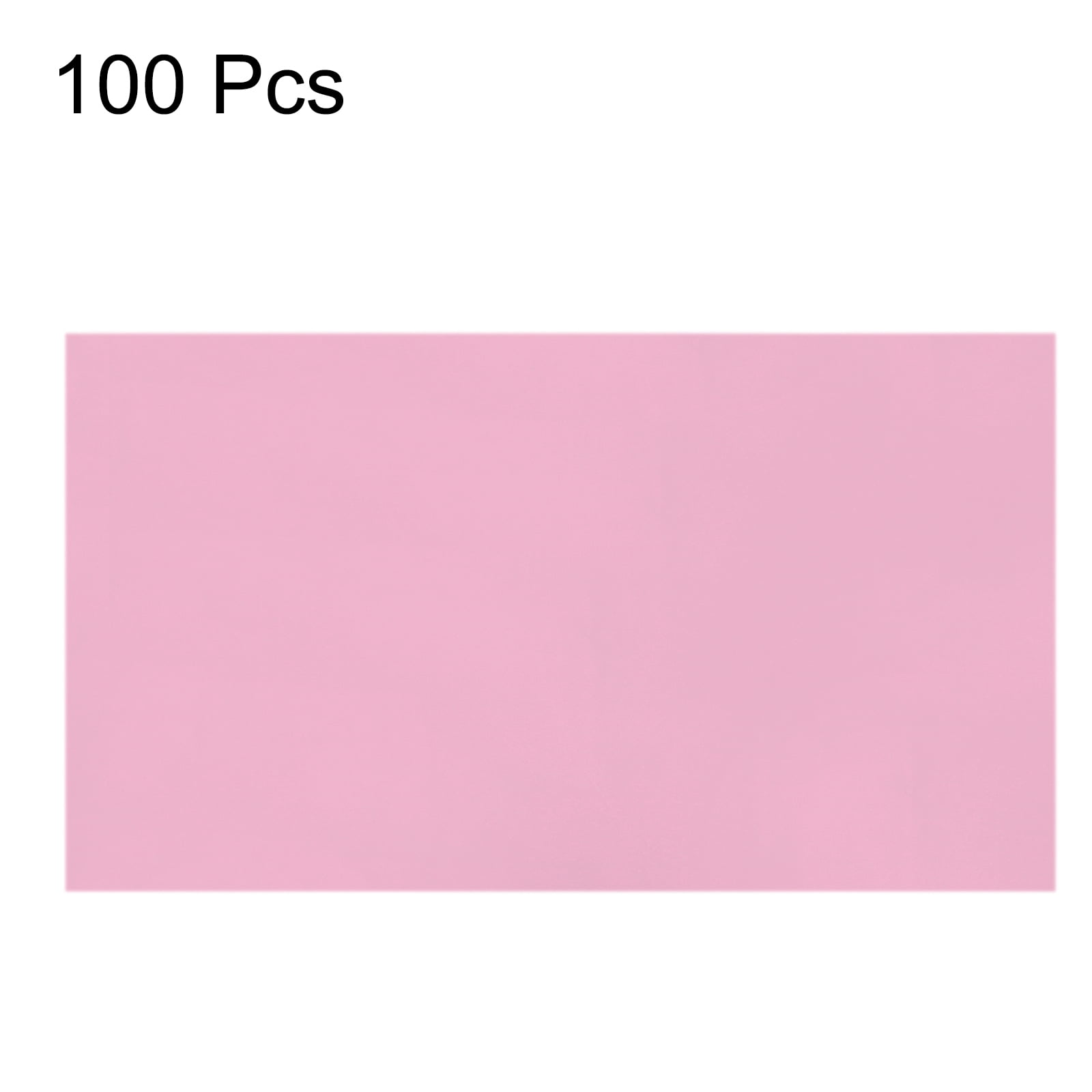 100 Sheets Heat Reactive Foil 20x29cm Pink Foil Transfer Sheets Toner Reactive Foil Transfer Foil
