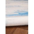 thumbnail image 2 of Tiana 2' x 8' Washable Runner, Ivory and Blue, 2 of 6