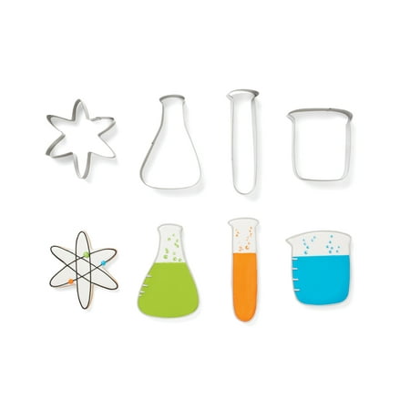 

Fox Run 3696 Science Stainless Steel Cookie Cutters 4-Piece Set 5.75