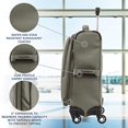 thumbnail image 3 of Travelpro Maxlite 5 Valises à Roulettes Extensibles Souples, Vert Ardoise, Bagage Cabine 19 Pouces, 3 of 5