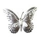 thumbnail image 5 of Decoración de pared de mariposa de metal, valla al aire libre, escultura de pared de mariposas 3D decoración colgante para la sala de estar para un plata, 5 of 8